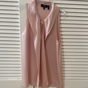 Theory Women's Blush Sleeveless Blouse
